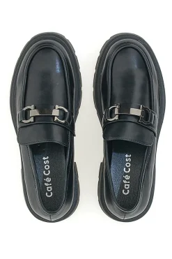 Mocassini Neri Con Platform Cafe' Cost 2102613-CAFÈ COST Online