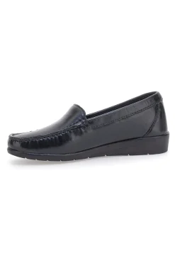 Mocassini Neri Ecofriendly in Vera Pelle 5000-PRIMA RIGA Best
