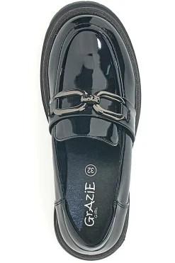 Mocassini Neri 590M915700-GRAZIE Clearance