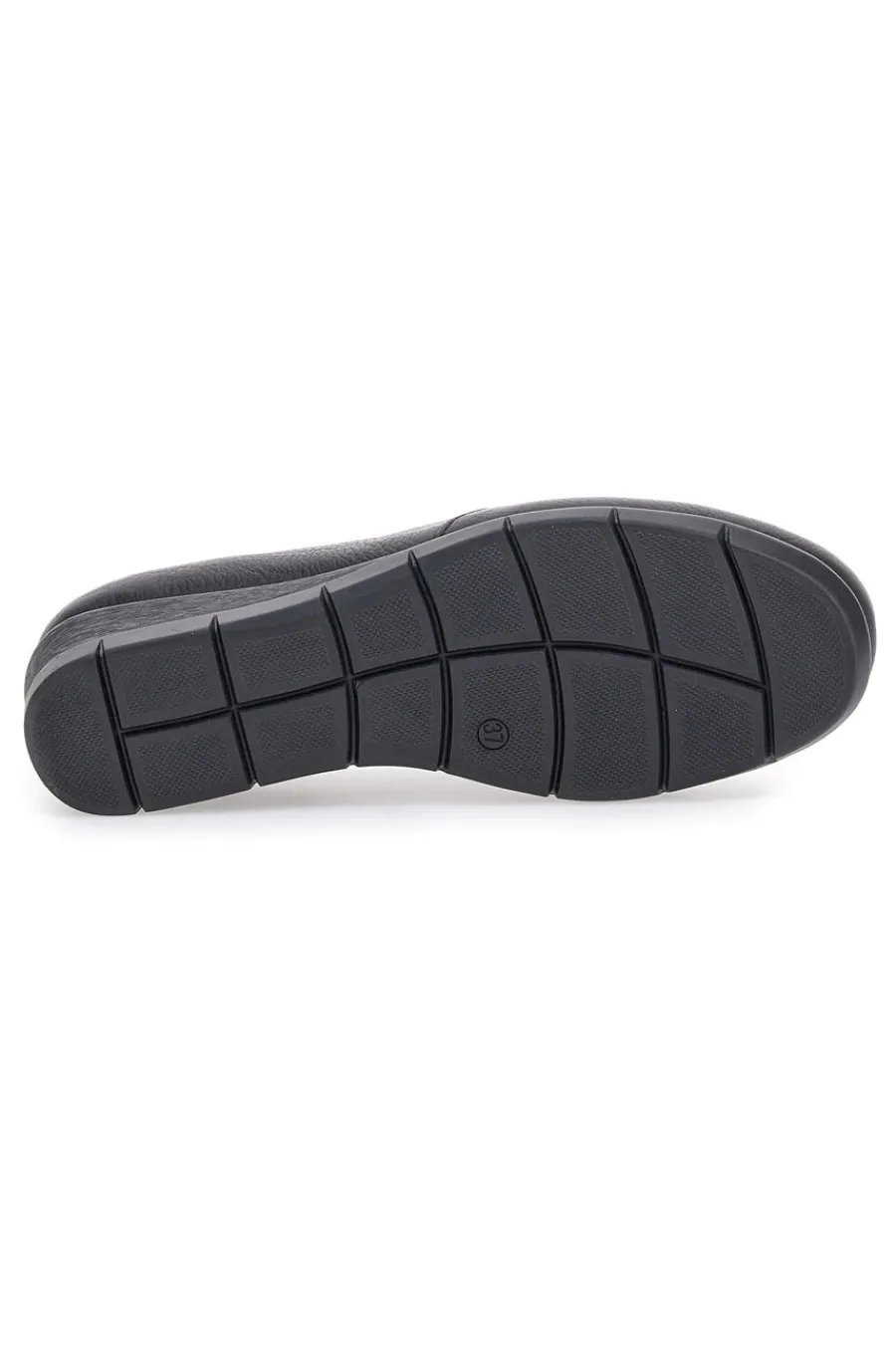 Mocassini neri in pelle con zeppa e memory foam 11999-PITTARELLO Best