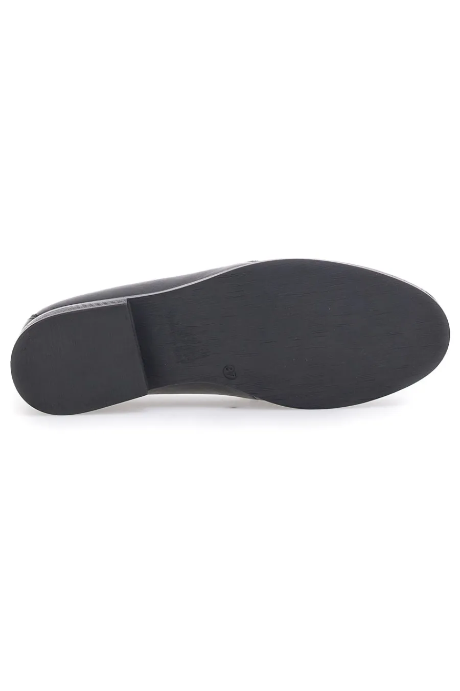 Mocassini Neri in Vera Pelle con Morsetto 4782-PITTARELLO FOCUS Discount