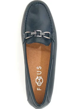 Mocassini neri in vera pelle made in Italy 8135-PITTARELLO FOCUS Sale