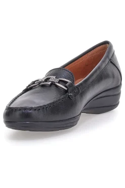 Mocassini neri in vera pelle made in Italy 8135-PITTARELLO FOCUS Sale