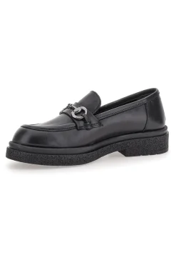 Mocassini Neri Vera Pelle Made In Italy 2006-PITTARELLO CLASS Clearance