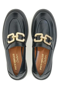 Mocassini Nero 019602-PITTARELLO COUTURE Discount