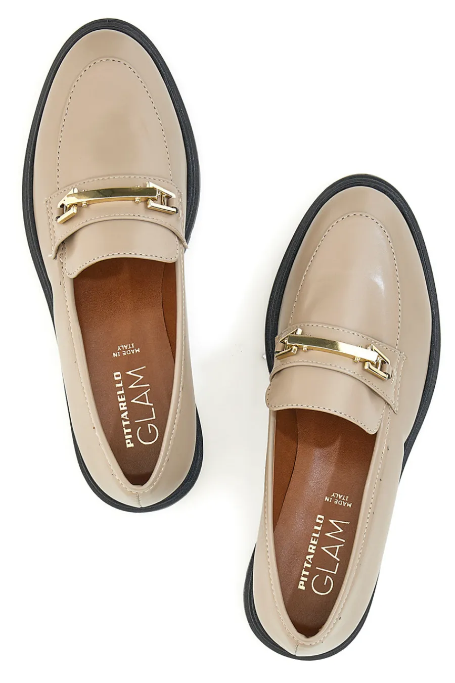 Mocassini 3277 Beige-PITTARELLO GLAM New