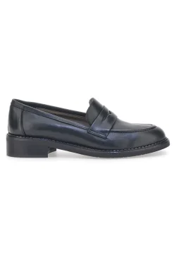 Mocassini 3022 Neri Vera Pelle-PITTARELLO LOOK Outlet