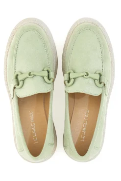 Mocassini Verde Pastello Con Morsetto 230052-LE HAVRE PARIS Clearance