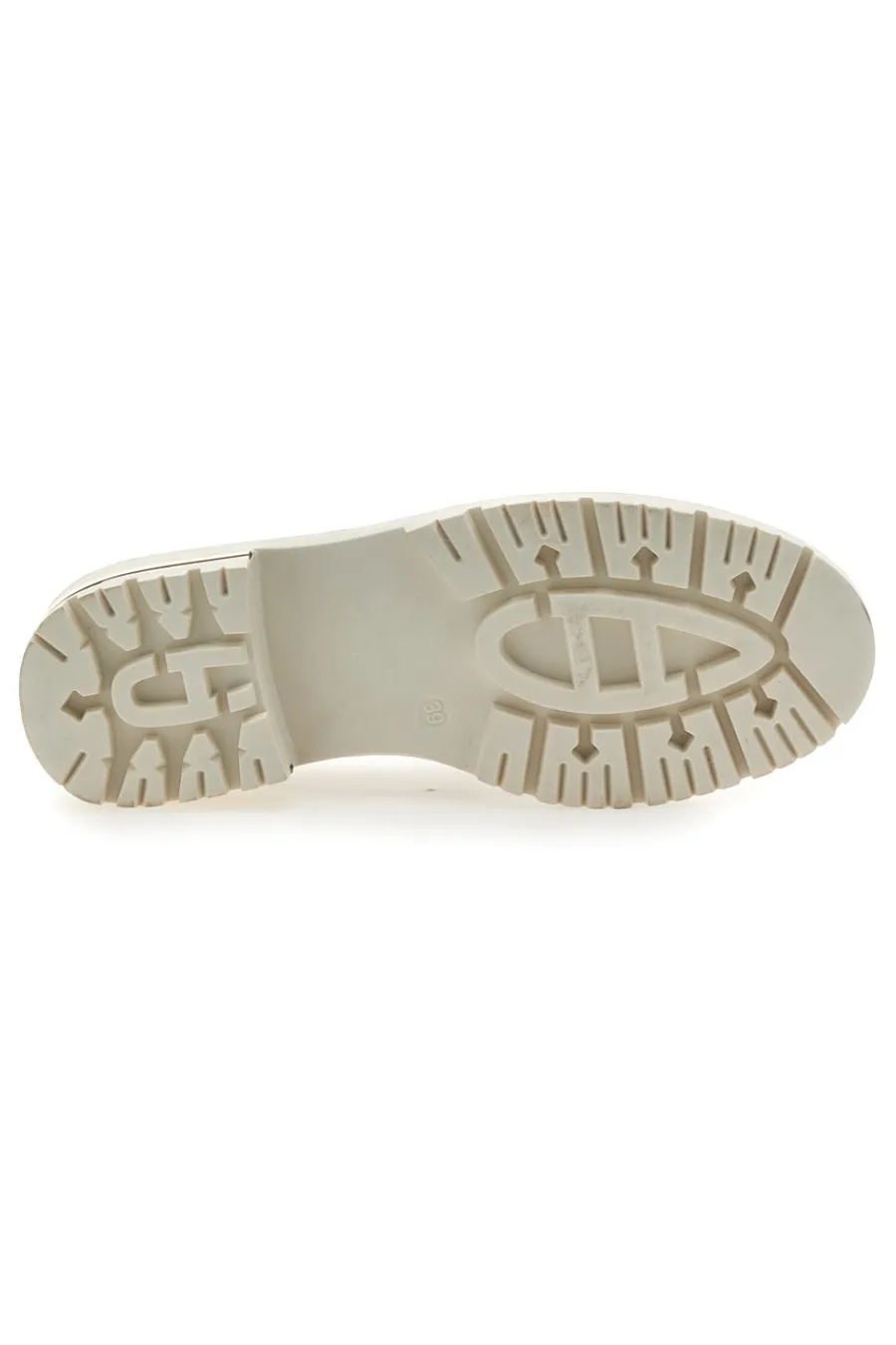 Mocassino Beige e Dettagli Oro 1303-ENERGY New