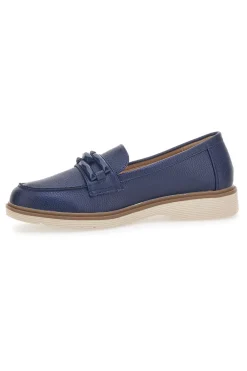 Mocassino Blu con Catenella 526818-LE HAVRE PARIS Clearance