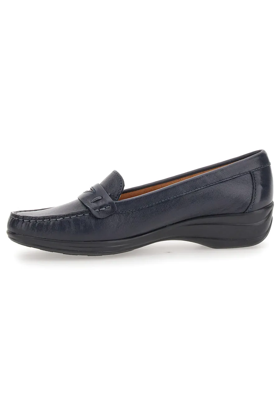 Mocassino blu in vera pelle 8164-PITTARELLO FOCUS Online