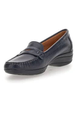Mocassino blu in vera pelle 8164-PITTARELLO FOCUS Online