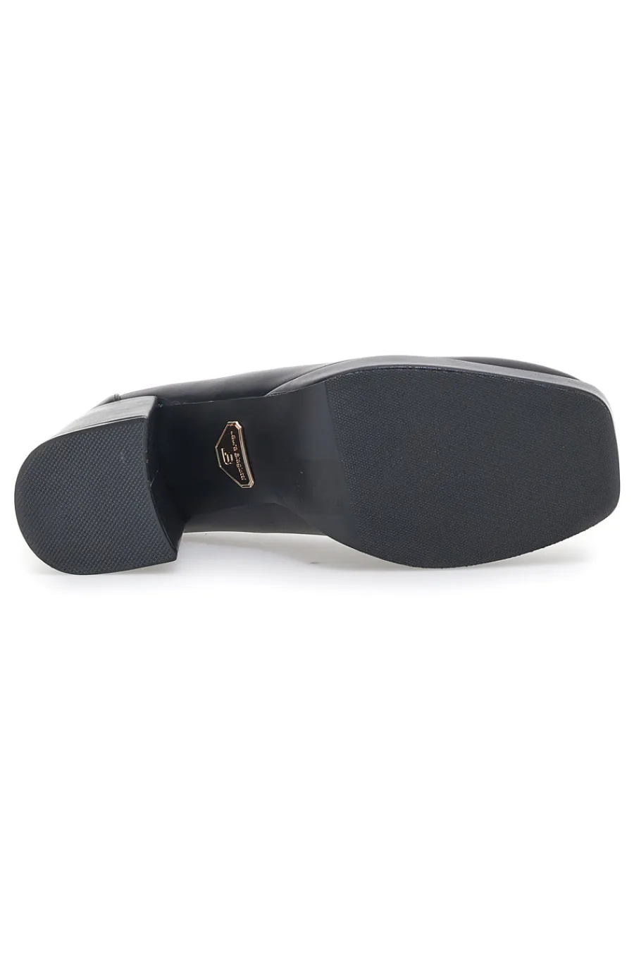 Mocassino con Tacco 8227 Nero-LAURA BIAGIOTTI