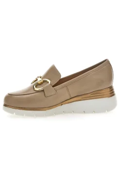 Mocassino in Vera Pelle biege con dettaglio 4930-PITTARELLO CLASS Best