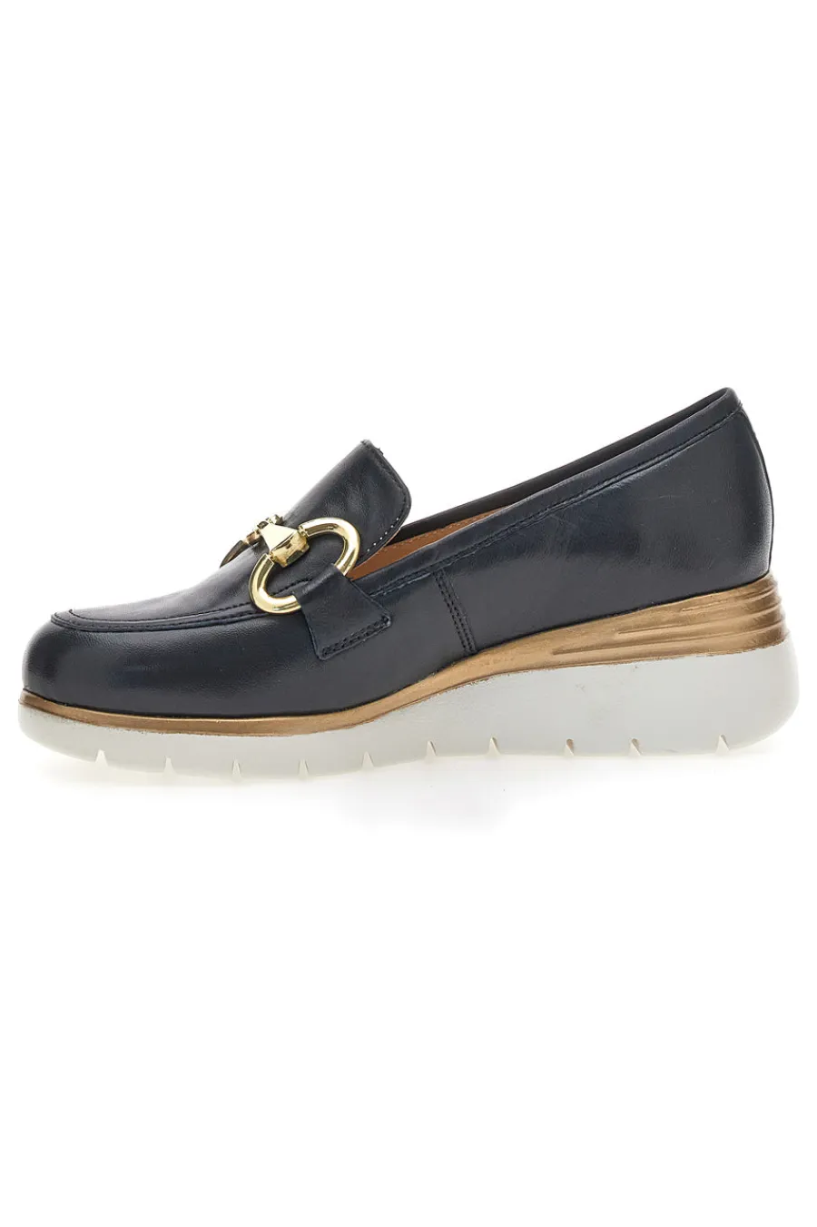 Mocassino in Vera Pelle blu con dettaglio 5090-PITTARELLO CLASS Best