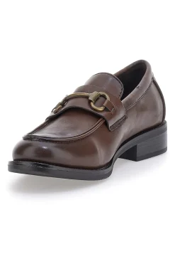 Mocassino Marroni con Morsetto 2Y35562-LE HAVRE PARIS Online