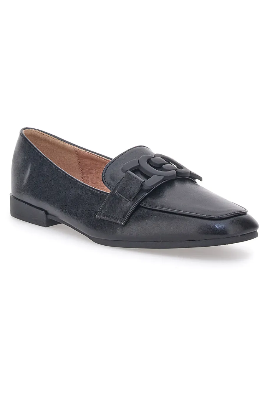 Mocassino a Punta Squadrata 401-FIRST LADY Hot