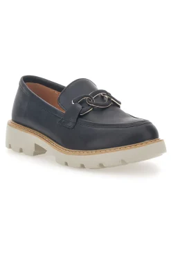 Mocassino con Catenella e Suola Carrarmato 602915-LE HAVRE PARIS Clearance