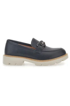 Mocassino con Catenella e Suola Carrarmato 602915-LE HAVRE PARIS Clearance