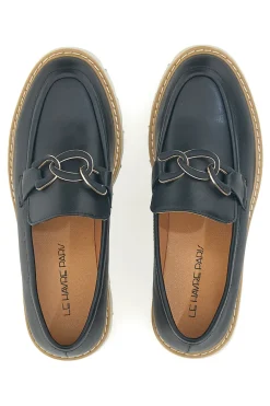 Mocassino con Catenella e Suola Carrarmato 602915-LE HAVRE PARIS Clearance