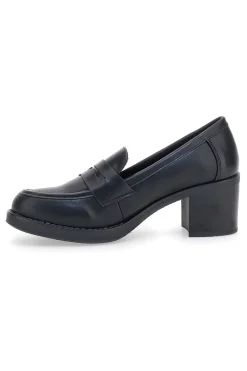 Mocassino nero con tacco a blocco CAFE' COST H6913214-CAFÈ COST Clearance