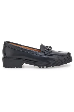 Mocassino nero in vera pelle 8300-PITTARELLO FOCUS Best