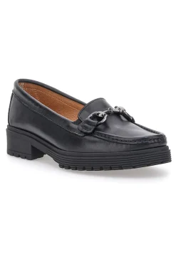Mocassino nero in vera pelle 8300-PITTARELLO FOCUS Best