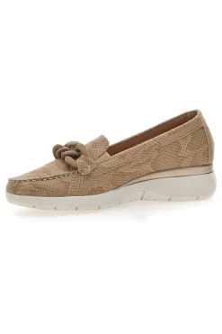 Mocassino Pitonato Beige 17 IC-INBLU