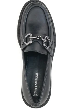 Mocassino 9605700 Nero con morsetto-PITTARELLO New