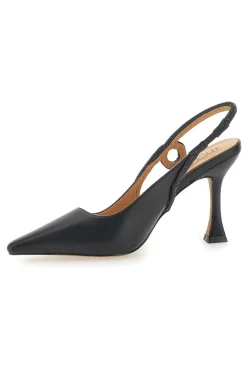 Nerecon Slingback-Pumps mit spitzer Spitze und Riemen mit Strasssteinen 8820H118-MON DIEU Clearance