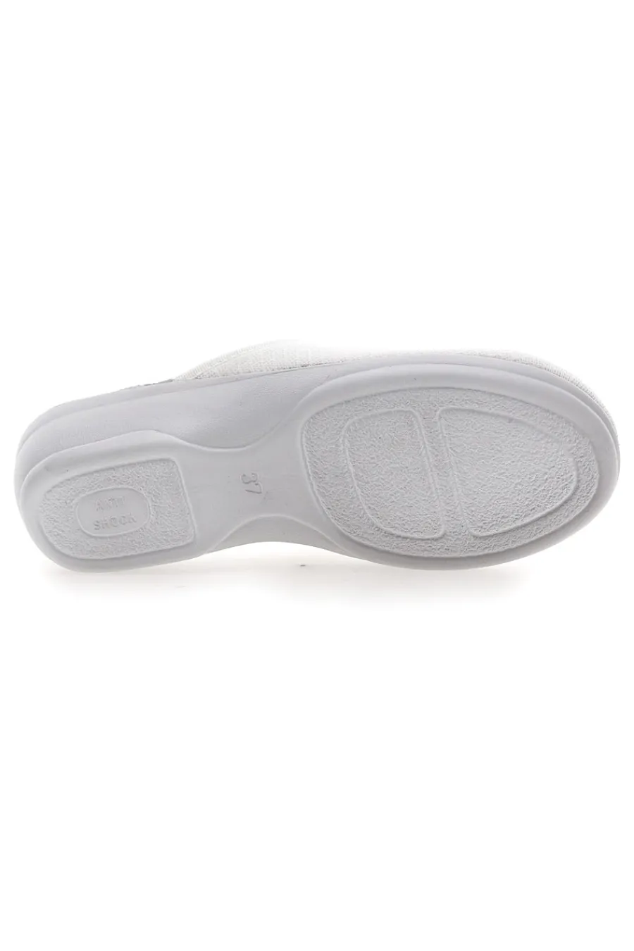 Pantofole bianche con sottopiede anatomico 52 BJ-INBLU Hot