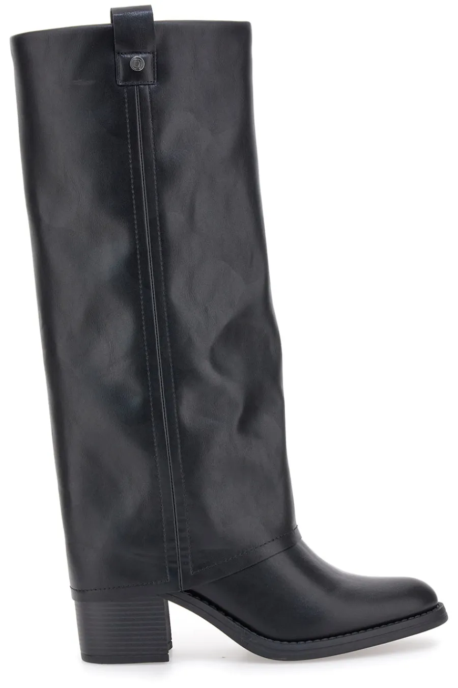 BT24186024A e Stiefel mit mittelhohem Absatz und quadratischer Zehenpartie-PITTARELLO CAPSULE Sale