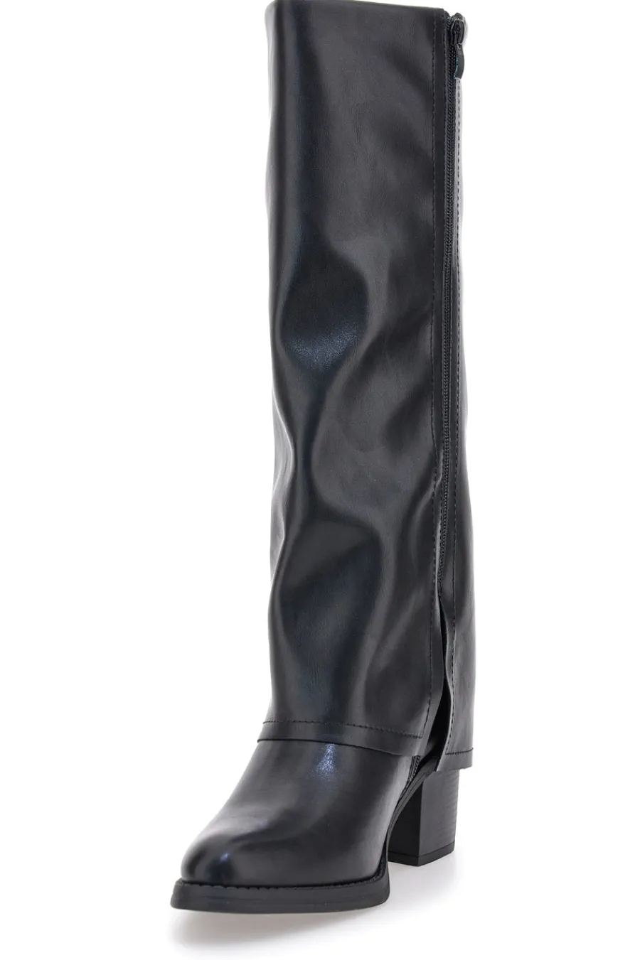 BT24186024A e Stiefel mit mittelhohem Absatz und quadratischer Zehenpartie-PITTARELLO CAPSULE Sale