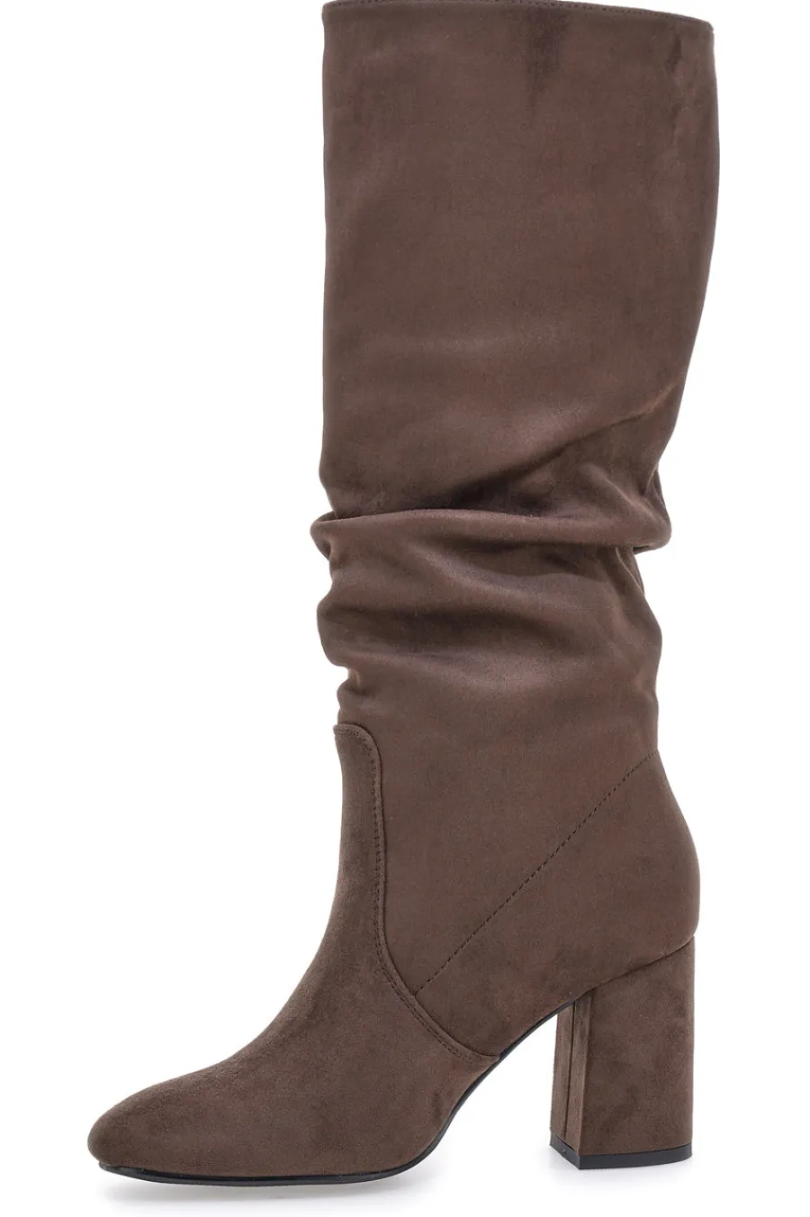 BT2140004 Braune Kniehohe Stiefel mit Absatz und weichem Schaft-PITTARELLO CAPSULE Best
