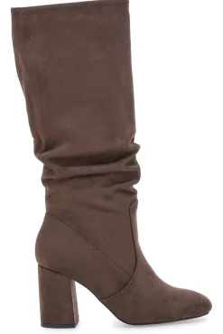BT2140004 Braune Kniehohe Stiefel mit Absatz und weichem Schaft-PITTARELLO CAPSULE Best