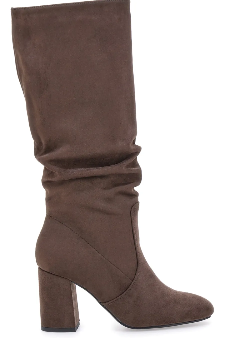 BT2140004 Braune Kniehohe Stiefel mit Absatz und weichem Schaft-PITTARELLO CAPSULE Best