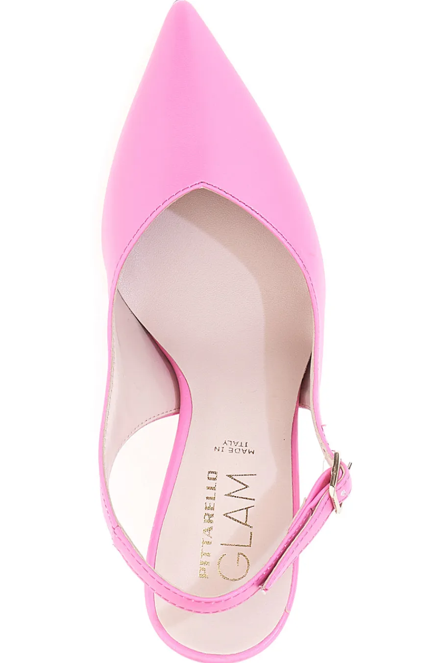 3360 Shocking Pink Slingback-Pumps-PITTARELLO GLAM New