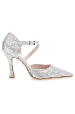 Must-Have Silberglitter Dekolleté 4274-PITTARELLO Best