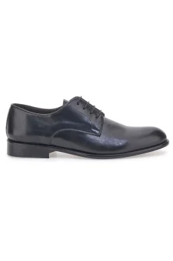 Pittarello Plus 734 Schnürschuhe aus schwarzem Echtleder