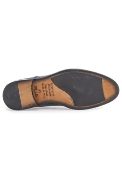 Pittarello Plus 734 Schnürschuhe aus schwarzem Echtleder