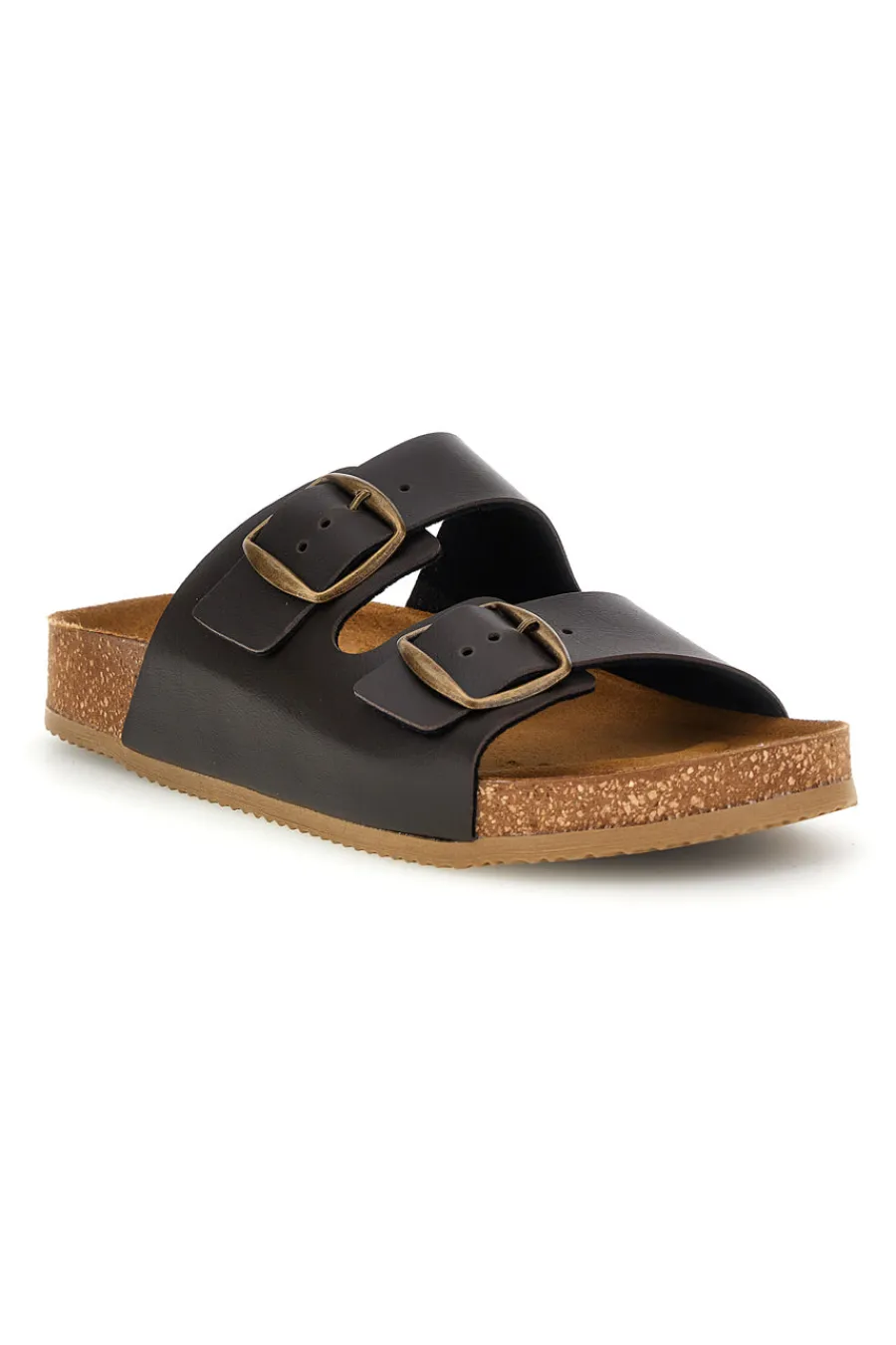 335A20630SR doppelter Riemen dunkelbraun Hausschuhe-PITTARELLO TIERRA Clearance