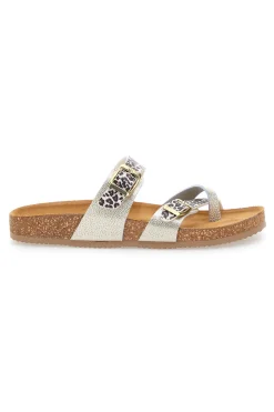 335A312SR Flip-Flop-Hausschuhe mit Fußriemen-PITTARELLO TIERRA Sale