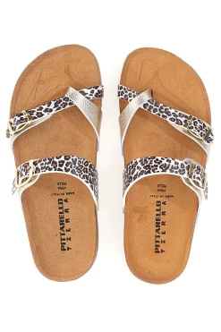 335A312SR Flip-Flop-Hausschuhe mit Fußriemen-PITTARELLO TIERRA Sale