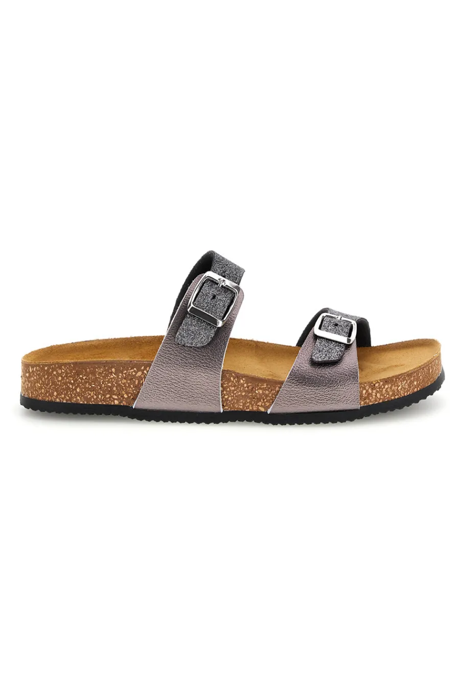 335A006SR Silber Doppelriemen Hausschuhe-PITTARELLO TIERRA Clearance