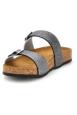 335A006SR Silber Doppelriemen Hausschuhe-PITTARELLO TIERRA Clearance