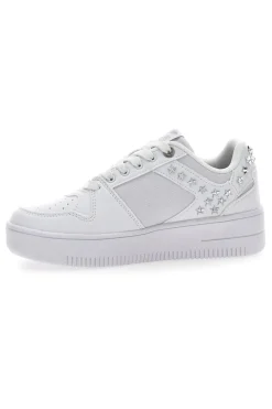 Pltform Axel White Sneakers-COTTON BELT Discount
