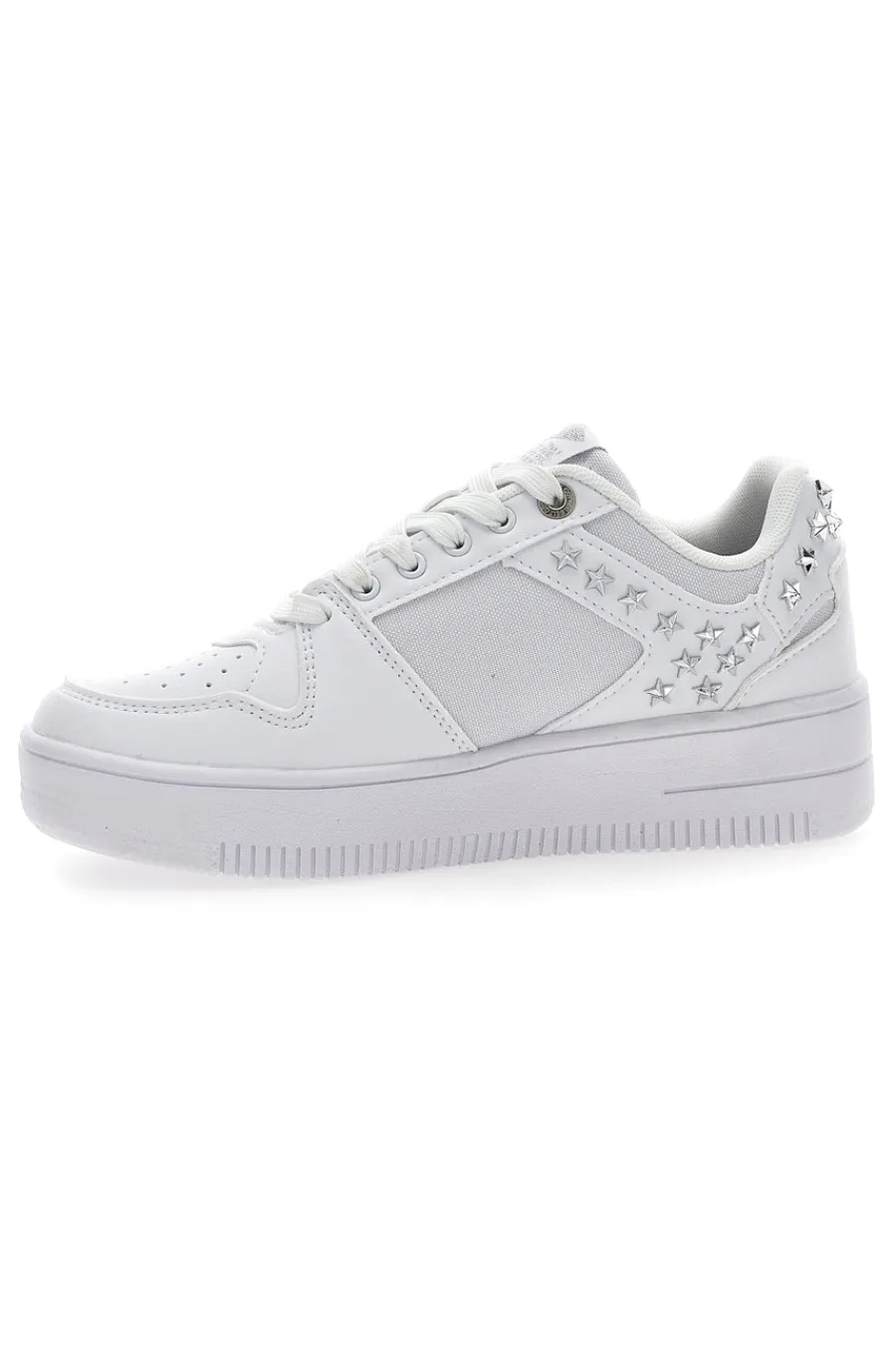 Pltform Axel White Sneakers-COTTON BELT Discount