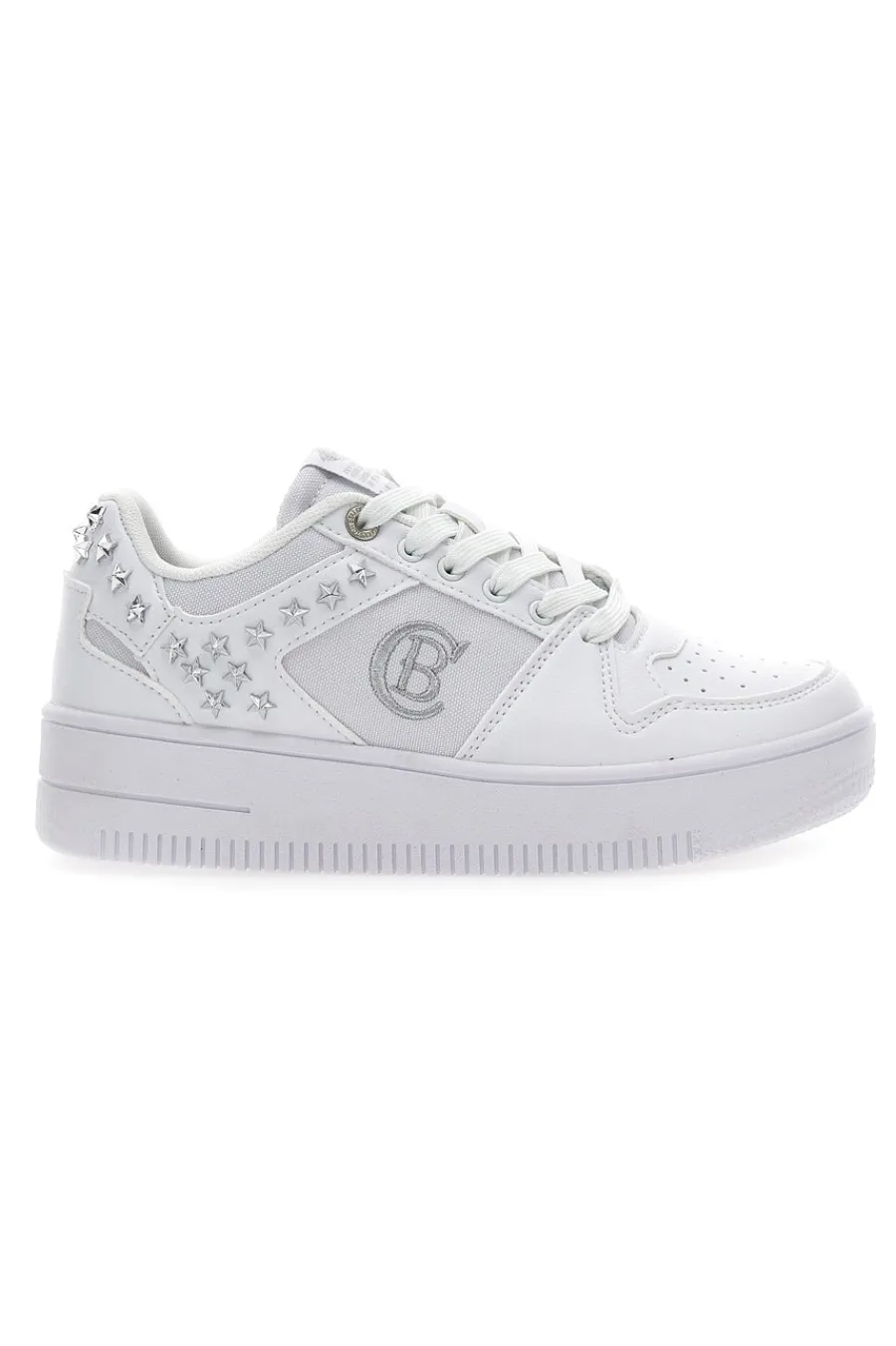 Pltform Axel White Sneakers-COTTON BELT Discount