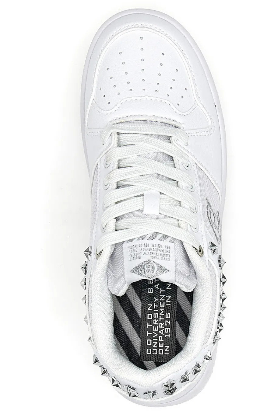Pltform Axel White Sneakers-COTTON BELT Discount