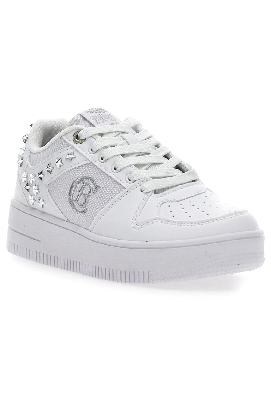Pltform Axel White Sneakers-COTTON BELT Discount